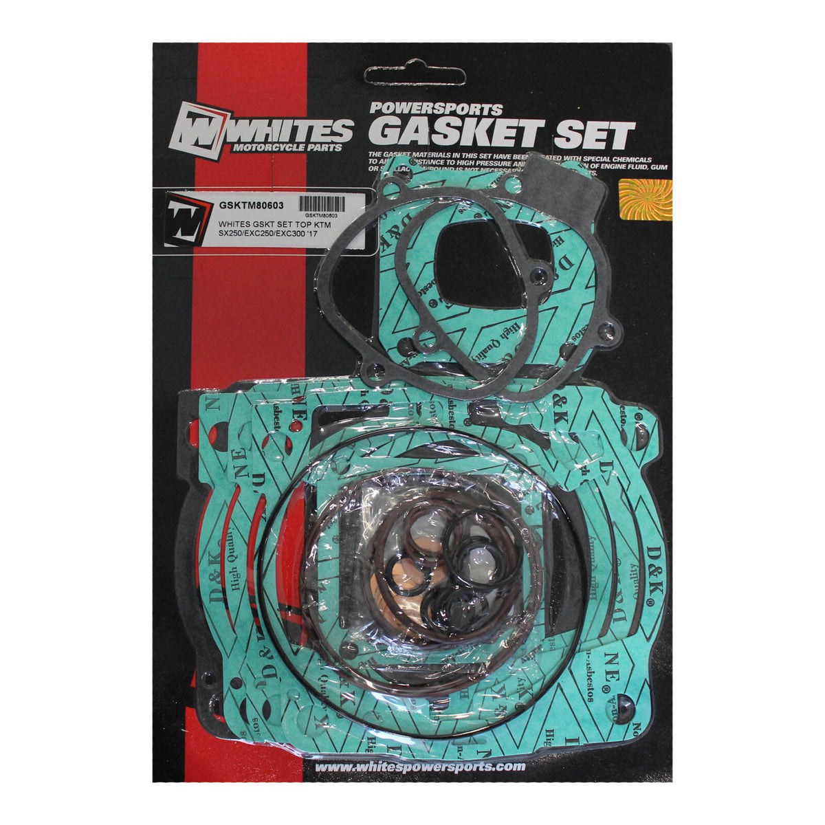 WMP Gasket Set Top KTM SX250/EXC250/EXC300 '17-'22