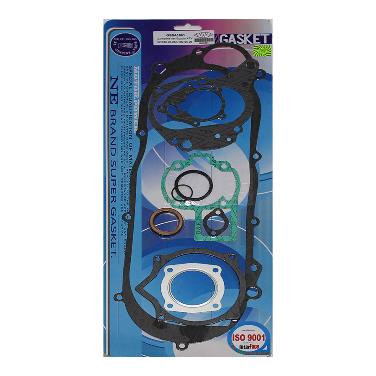 WMP Complete Gasket Set Suzuki LT80 '95-'06 / Kawasaki KFX80 '03-'06