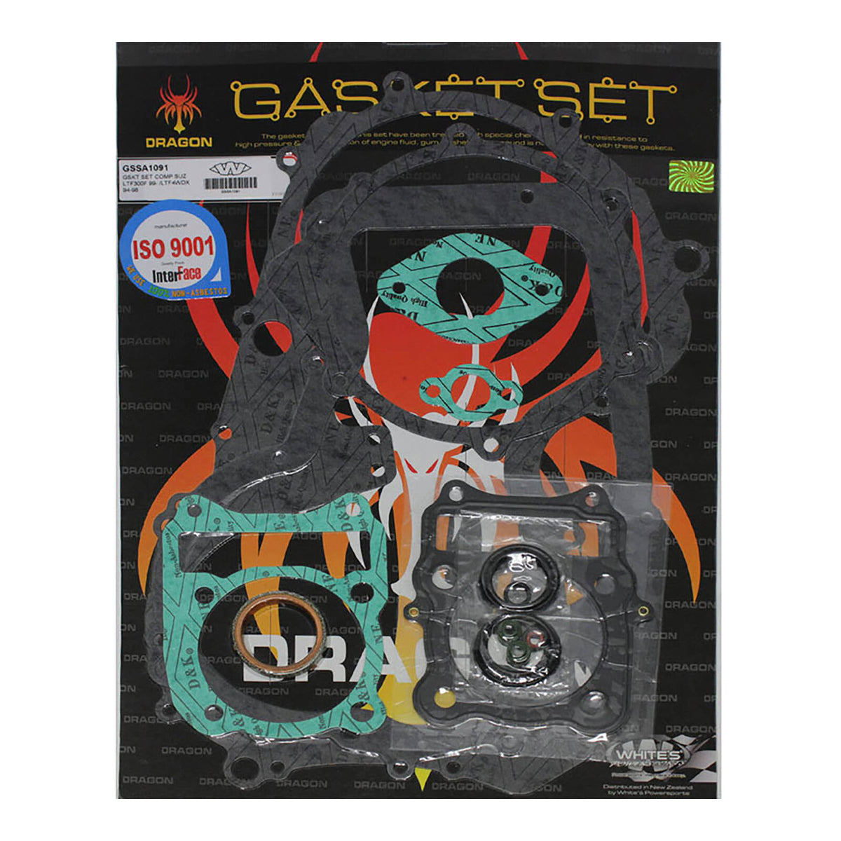 WMP Complete Gasket Set Suzuki LTF300F '99- /LTF4WDX '94-'98