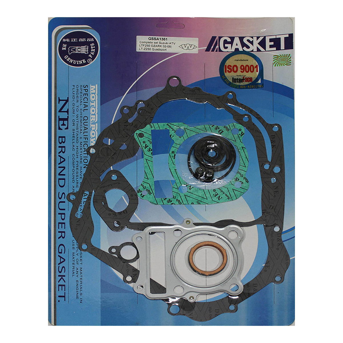 WMP Complete Gasket Set Suzuki LT-F250 '02-'12/LT-Z250