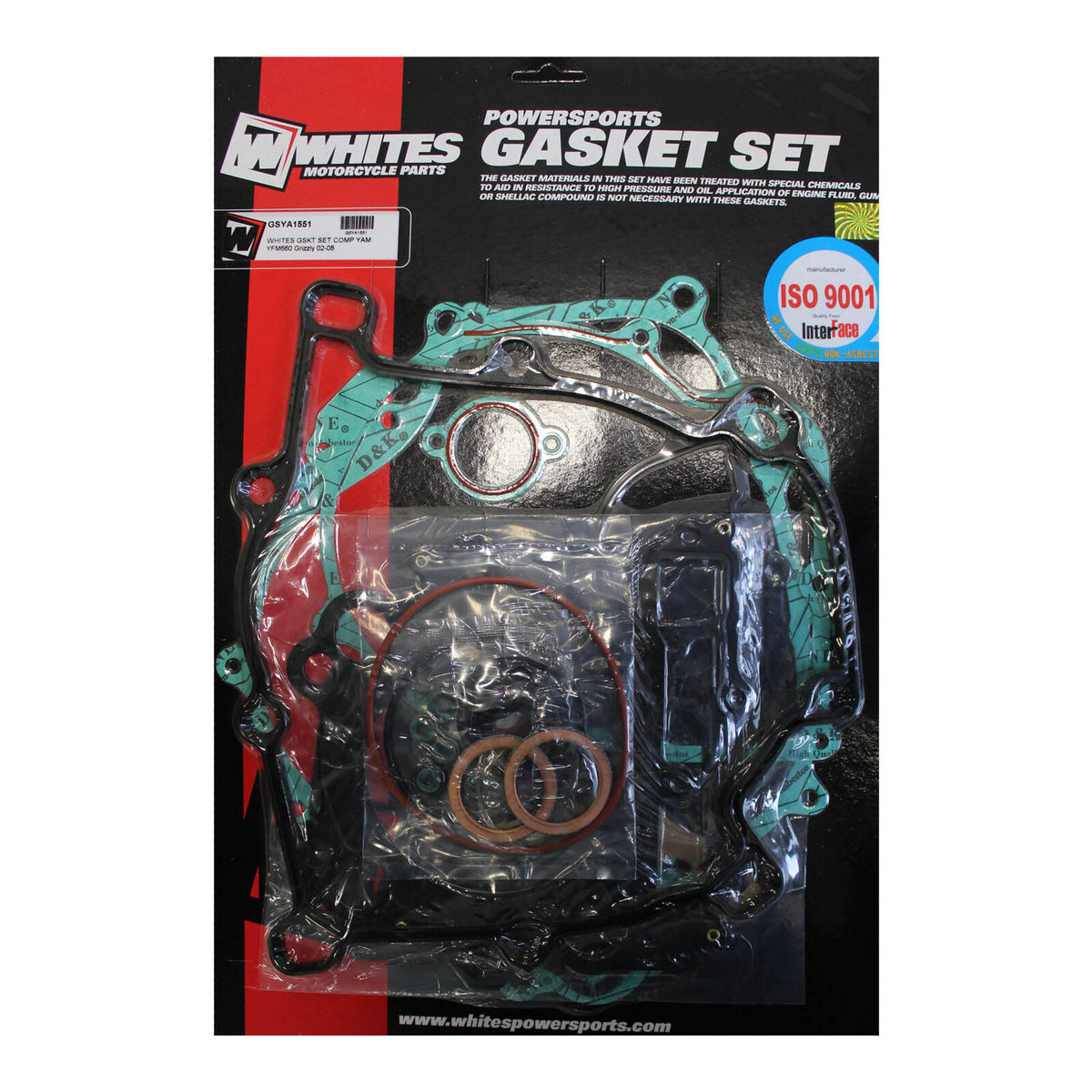 WMP Complete Gasket Set Yamaha YFM660 Grizzly '02-'08