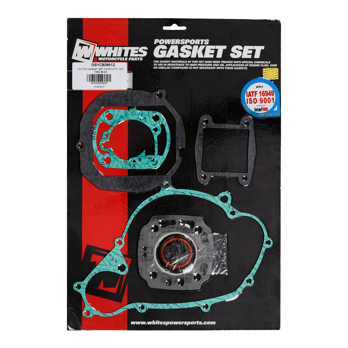 WMP Complete Gasket Set Yamaha YZ80 '86-'92