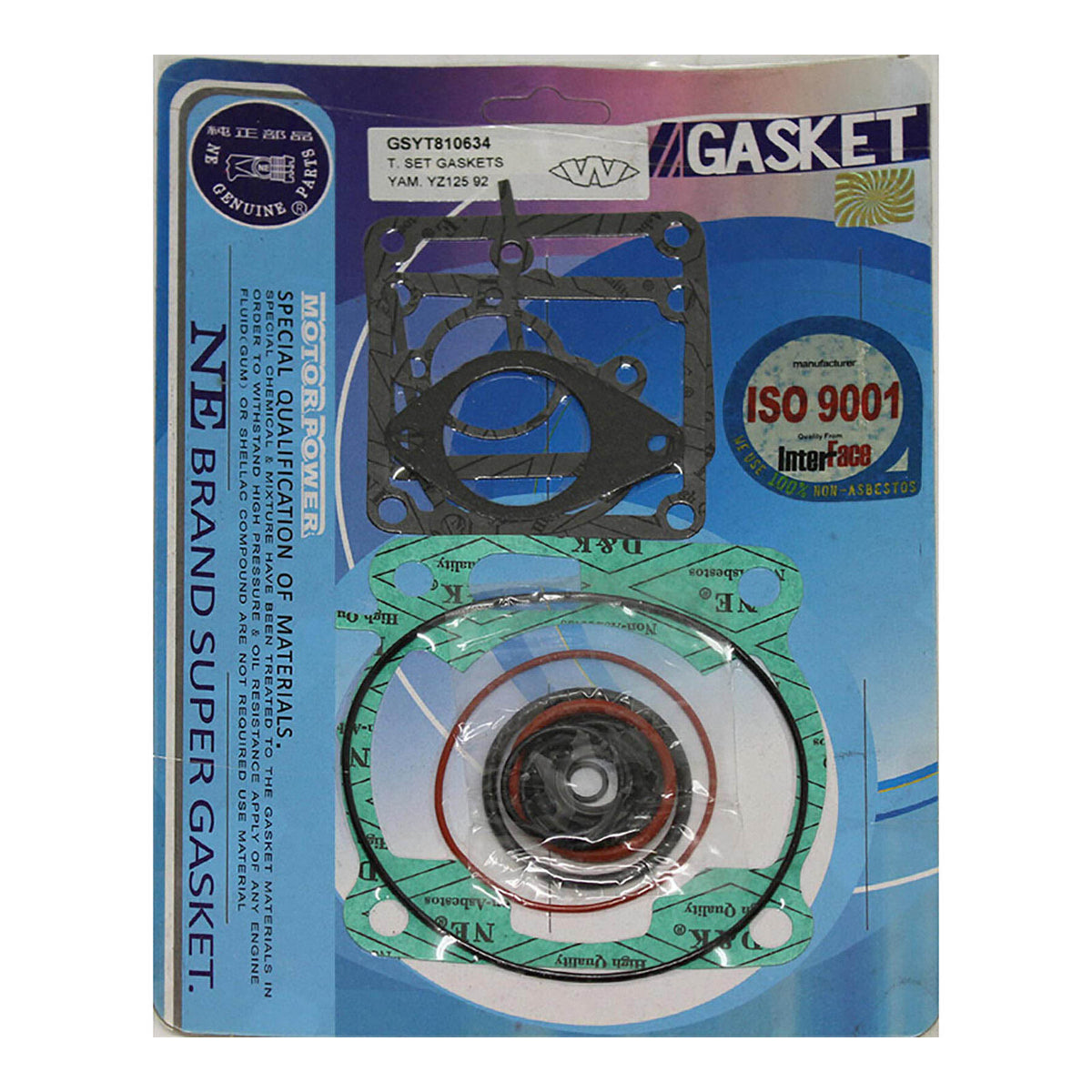 WMP Gasket Set Top Yamaha YZ125 '92