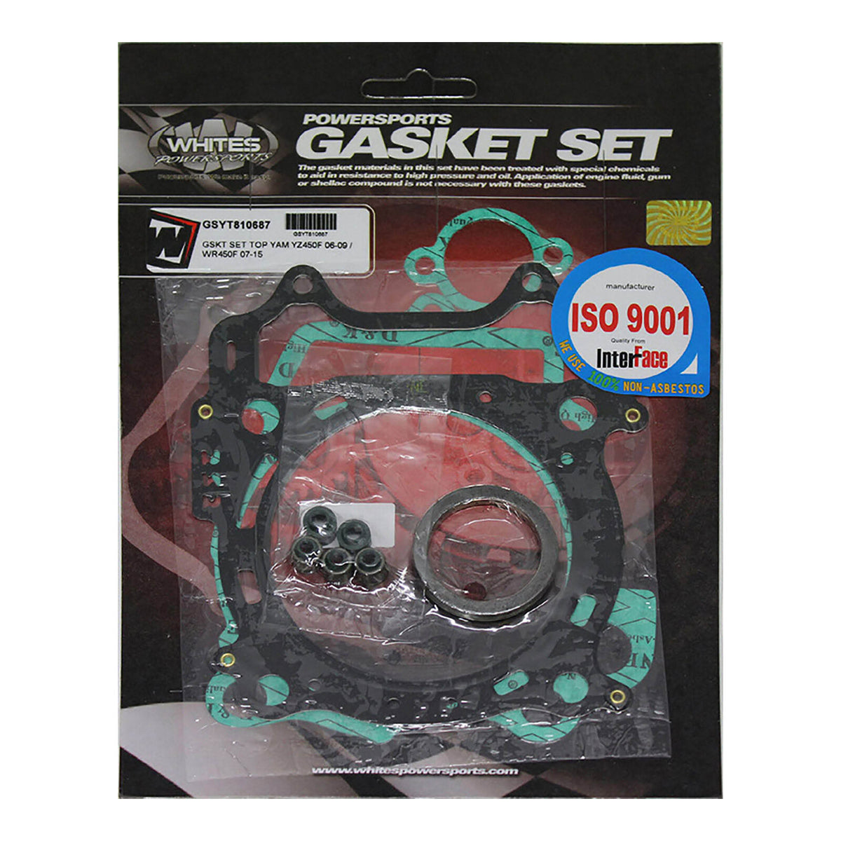 WMP Gasket Set - Top Yamaha YZ450F '06-'09 / WR450F '07-'15