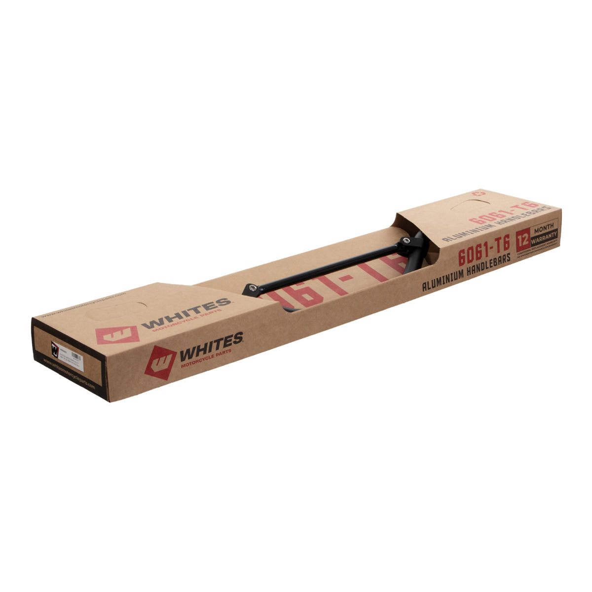 WMP Handlebar 7/8 (22.2mm) AL6061 Black CR High
