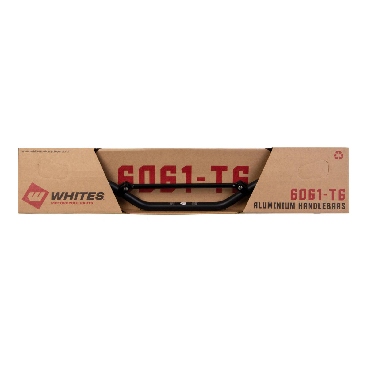WMP Handlebar 7/8 (22.2mm) AL6061 Black CR High