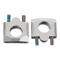 WMP Handlebar Mount 1-1/8 Taper Adaptor Silver