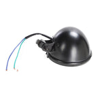 WMP Headlight Bates 5 3/4 Bottom Mount H4 60/55W Black