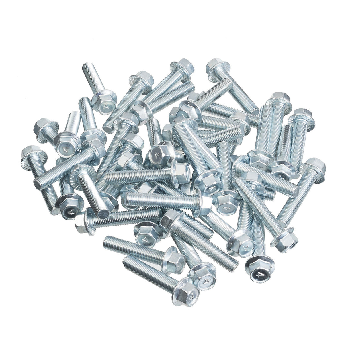 WMP Bolt Flange - 10 x 50mm (50 Pack)