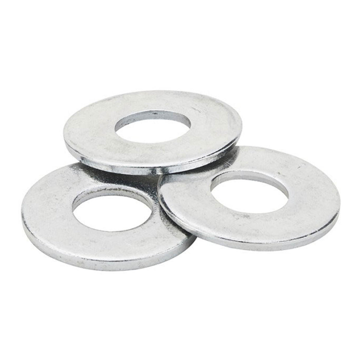 WMP Washer Flat Zinc Plated - 8mm (50 Pack)