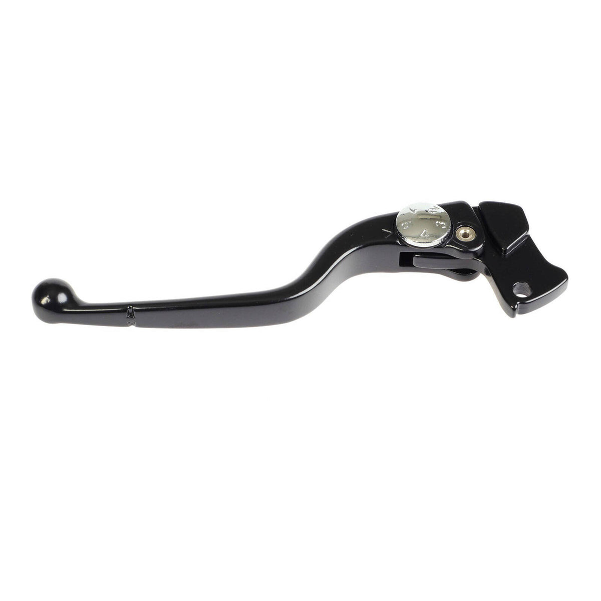 WMP Clutch Lever - KTM Black Lever, Chrome ADJ