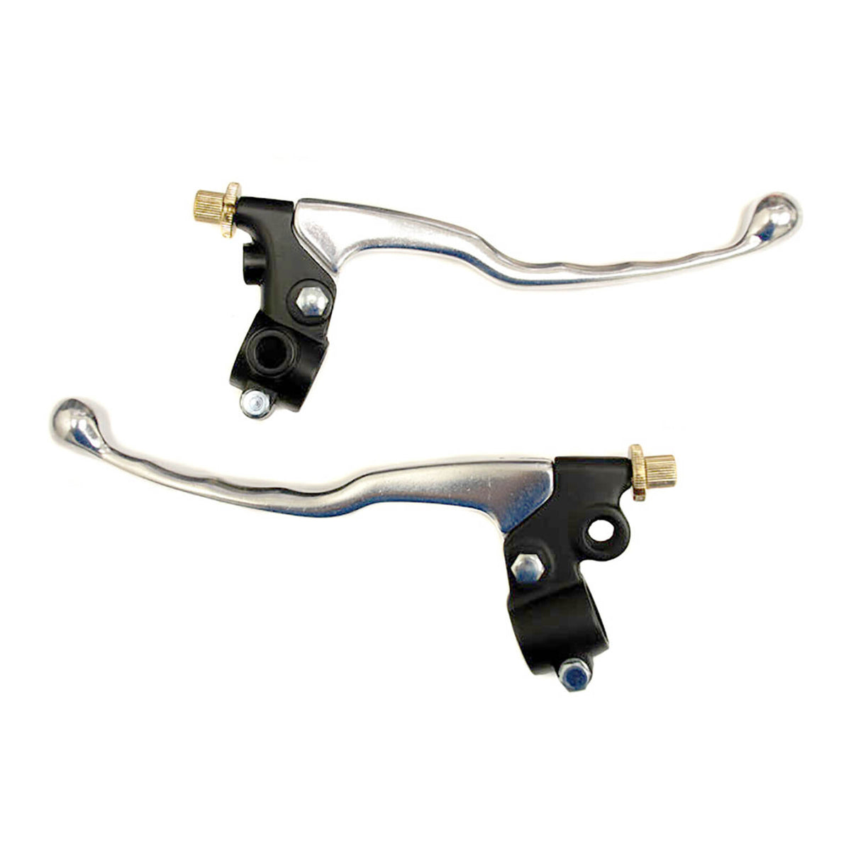 WMP Lever Assembly (Pair) with Mirror Hole - Black