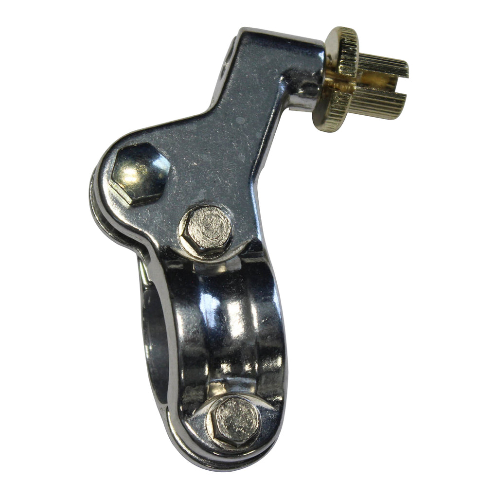 WMP Left Bracket Honda 2-piece CR '97-'03 - Forged Polished