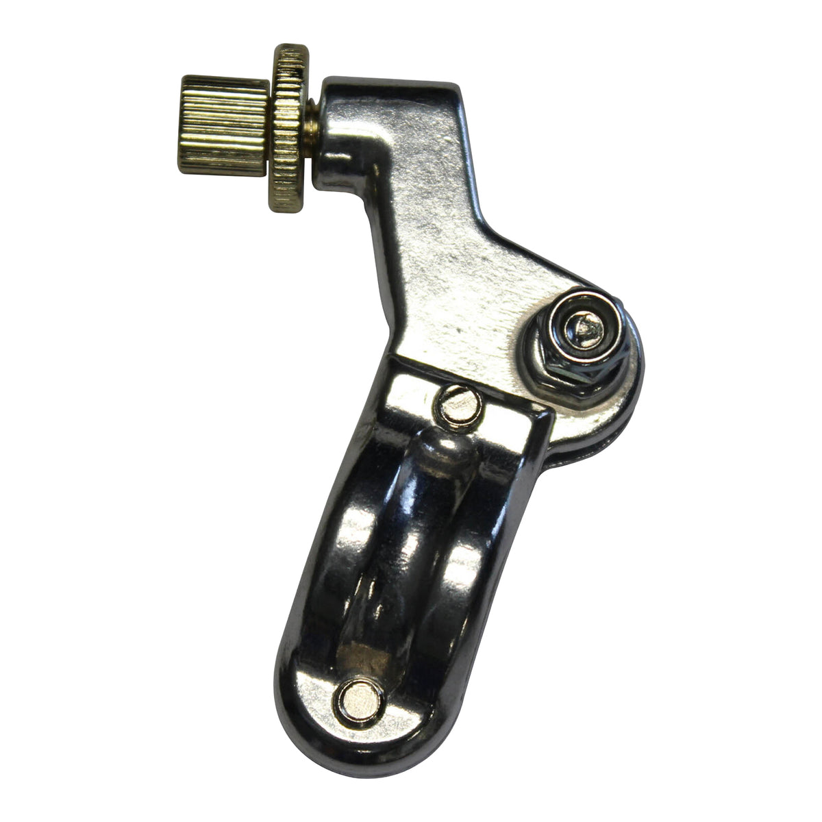 WMP Left Bracket Honda 2-piece CR '97-'03 - Forged Polished