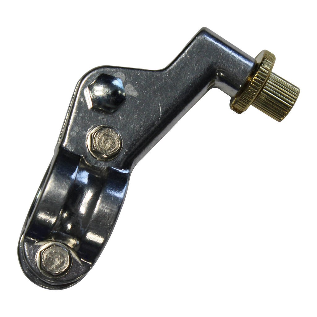 WMP Left Bracket Kawasaki 2-piece KX '83-'98 - Polished Forged