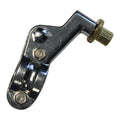 WMP Left Bracket Kawasaki 2-piece KX '83-'98 - Polished Forged