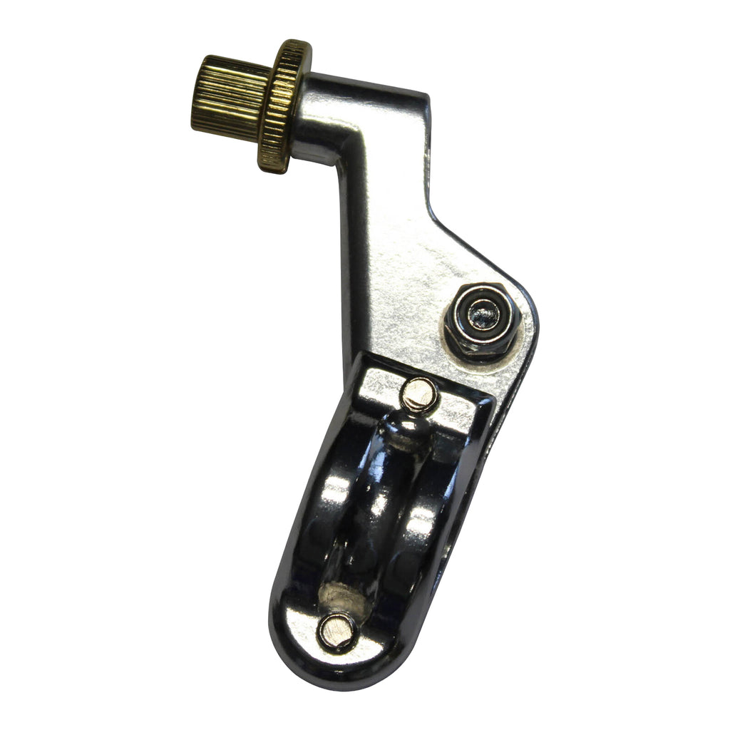 WMP Left Bracket Kawasaki 2-piece KX '83-'98 - Polished Forged