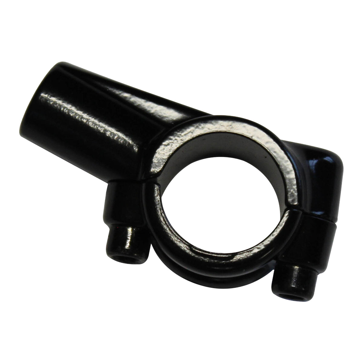 WMP Left Bracket 2-piece (Mirror Mount Only) - Black, for 10mm mirrors