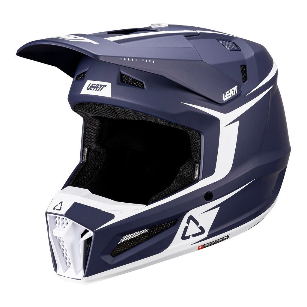 Leatt 3.5 Junior Helmet Kit - Blue