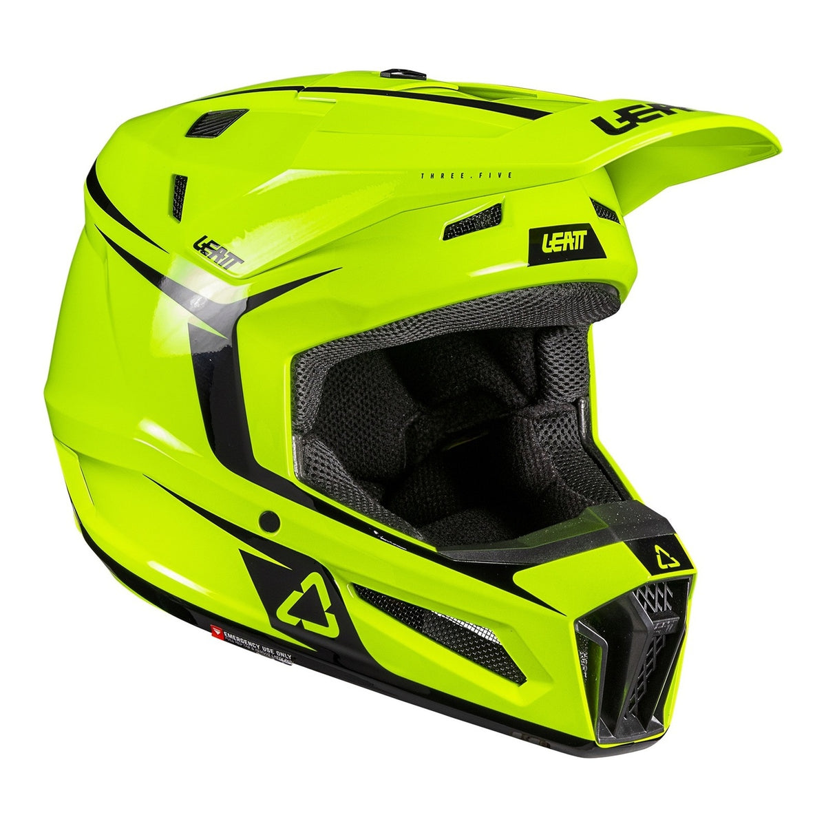 Leatt 3.5 Junior Helmet Kit - Neon Yellow