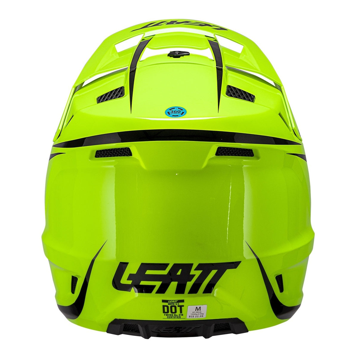 Leatt 3.5 Junior Helmet Kit - Neon Yellow