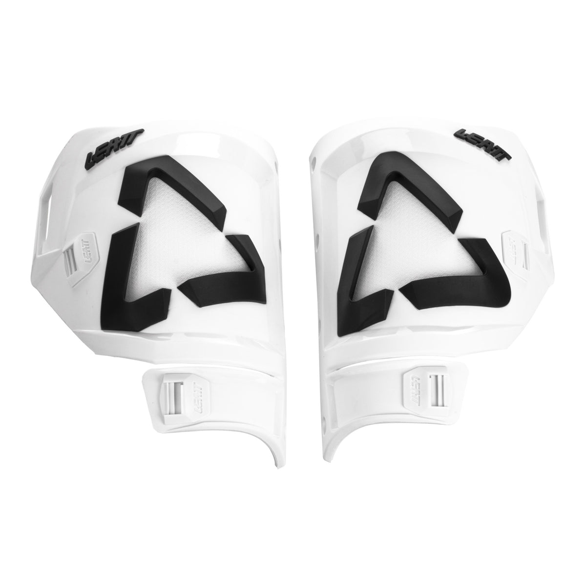 Leatt 5.5 Shin Plate Kit (Pair) - White / Black