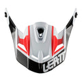 Leatt GPX 4.5 Helmet Peak V20 - White / Black (M/2XL)
