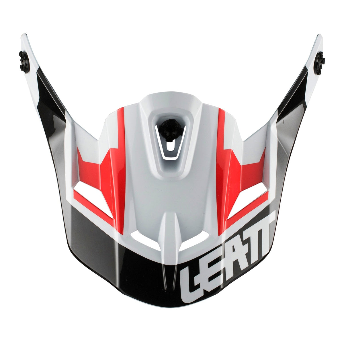 Leatt GPX 4.5 Helmet Peak V20 - White / Black (M/2XL)