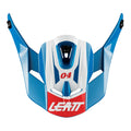 Leatt GPX 4.5 Helmet Peak V25 - Blue / White (M/2XL)
