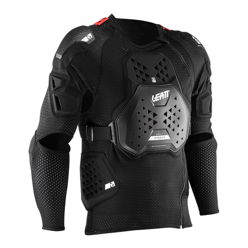 Leatt 3DF AirFit Hybrid Body Protector - Black