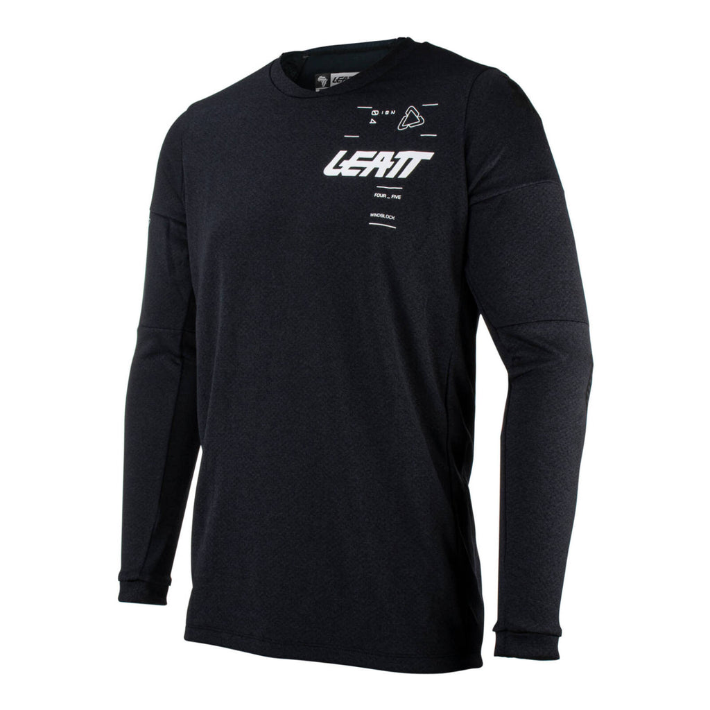 Leatt 4.5 WindBlock Jersey - Black