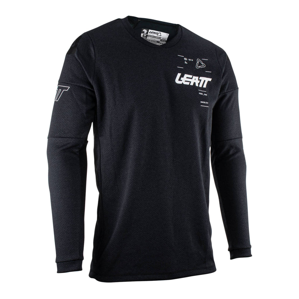 Leatt 4.5 WindBlock Jersey - Black