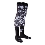 Leatt 2025 Knee Brace Socks - Black / White