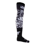 Leatt 2025 Knee Brace Socks - Black / White