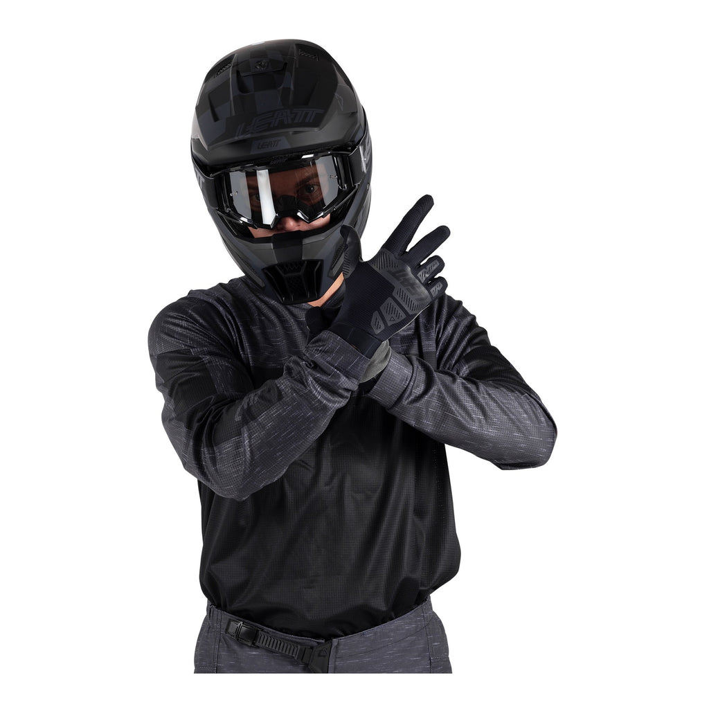 Leatt 3.5 Ride Kit - Stealth Black / Grey