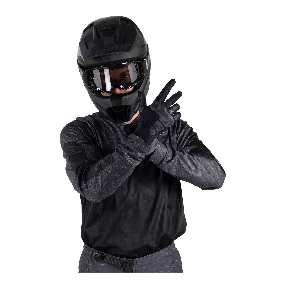 Leatt 3.5 Ride Kit - Stealth Black / Grey