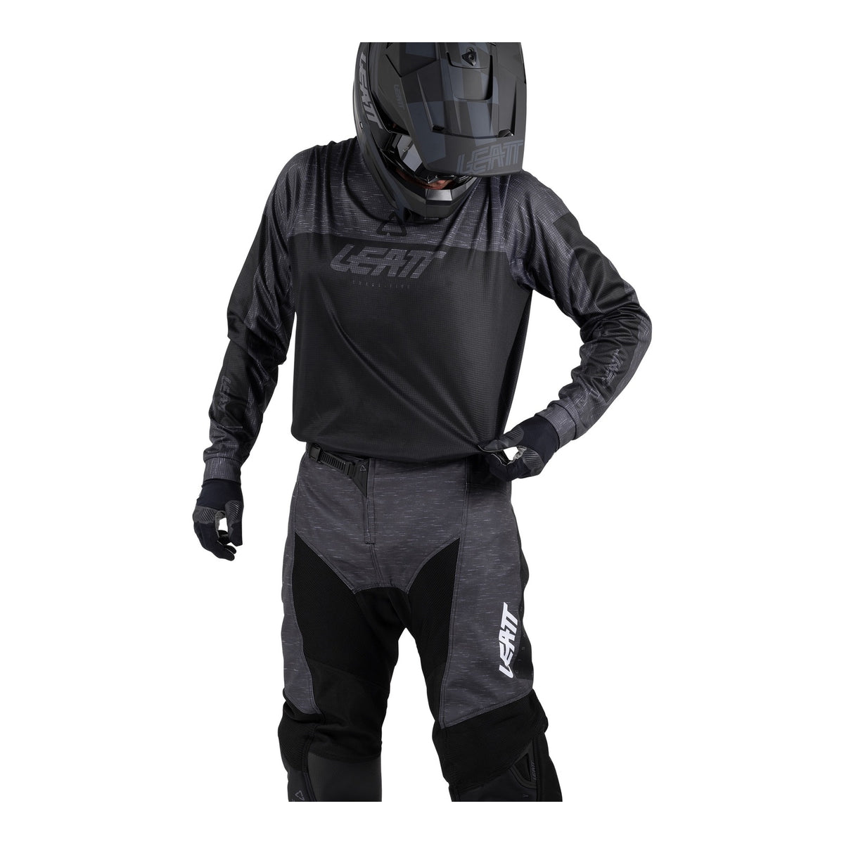 Leatt 3.5 Ride Kit - Stealth Black / Grey