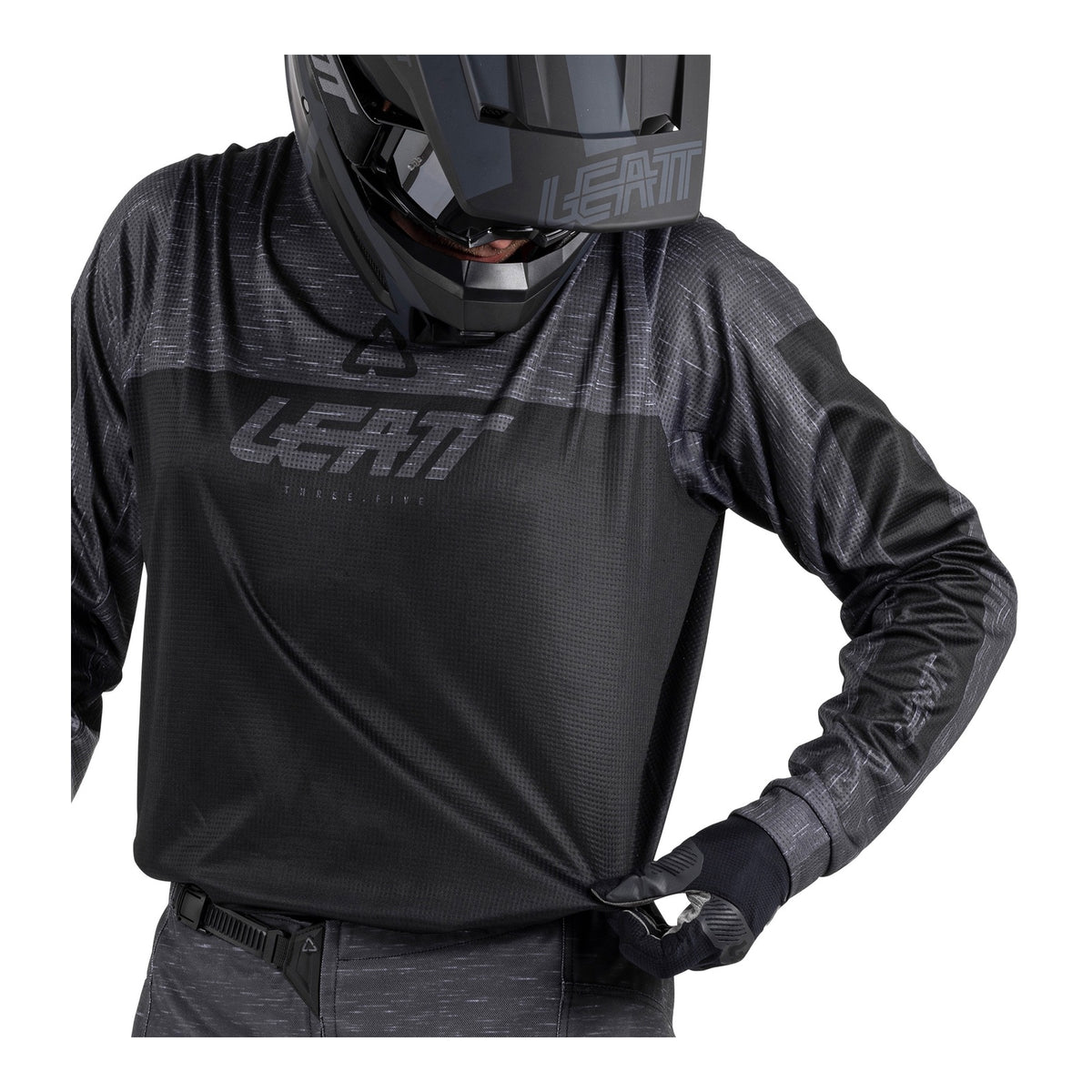 Leatt 3.5 Ride Kit - Stealth Black / Grey