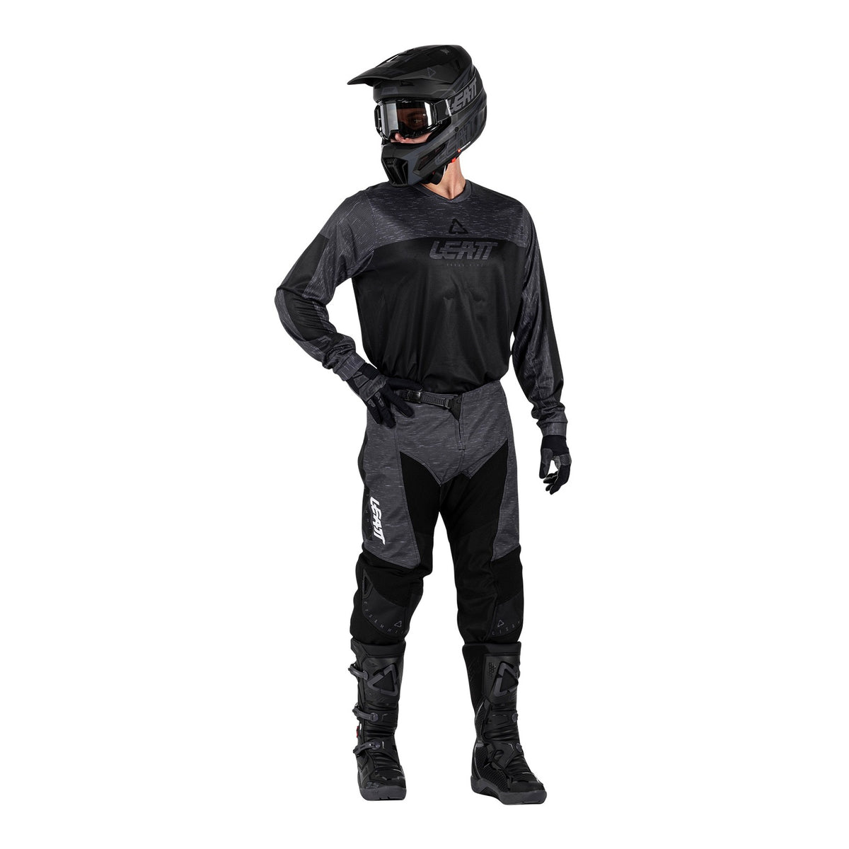 Leatt 3.5 Ride Kit - Stealth Black / Grey