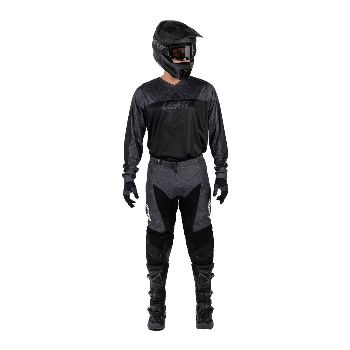 Leatt 3.5 Ride Kit - Stealth Black / Grey