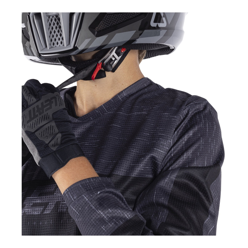 Leatt 3.5 Junior Ride Kit - Stealth Black / Grey