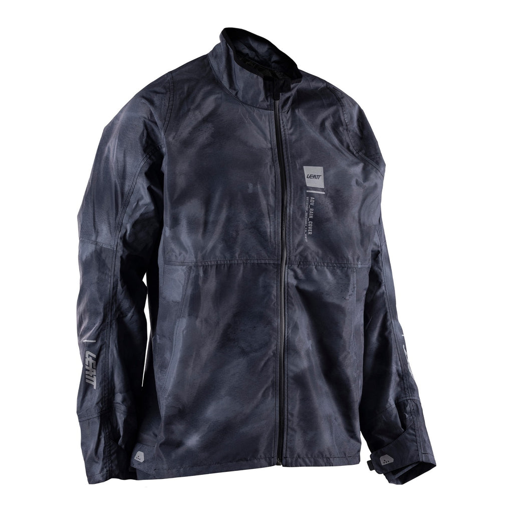 Leatt ADV Rain Cover Jacket - Camo Black / Grey