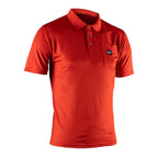 Leatt Team Polo Shirt - Chili Red