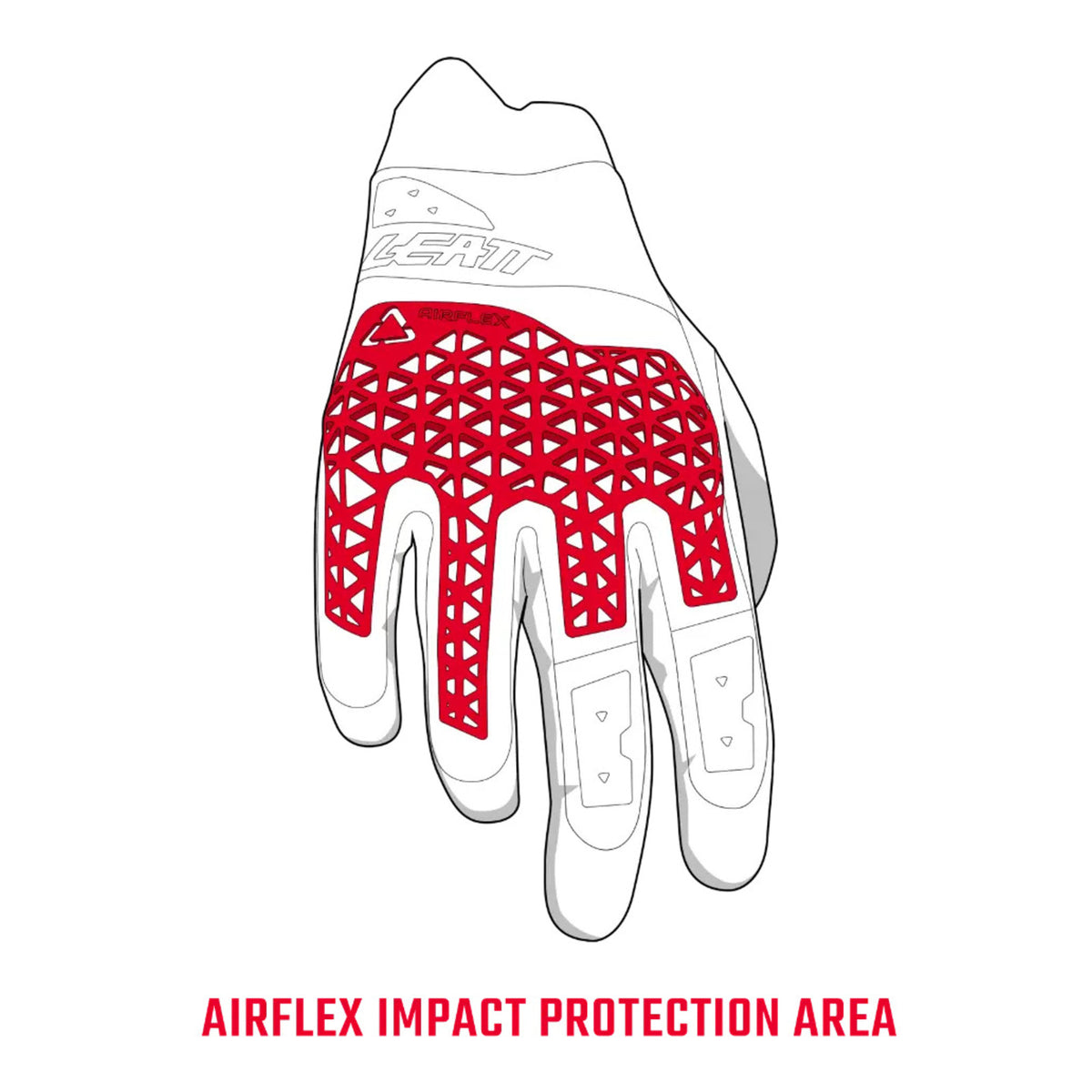 Leatt 4.5 Lite Glove - Red