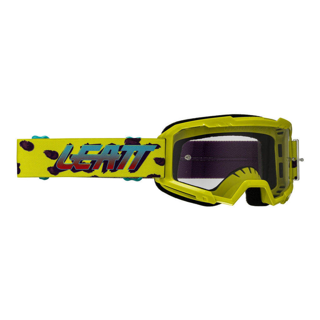 Leatt 2.5 Vizion Goggles (Small) - Cheetah / Clear 90%