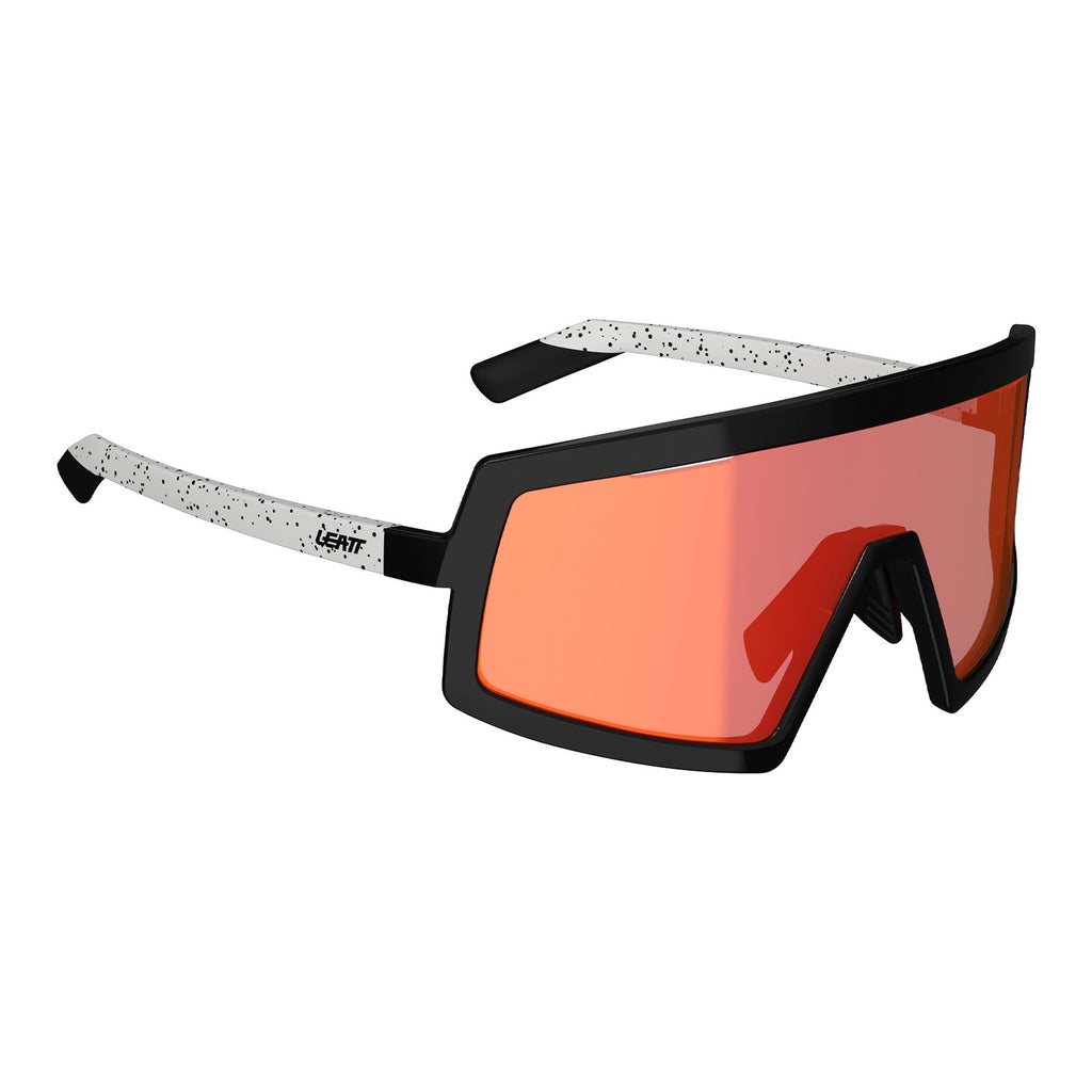 Leatt MadViz One Sunglasses - Black / White Iriz Red 15 VLT