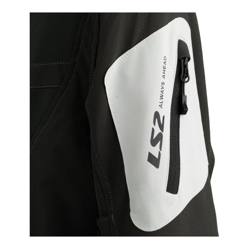 LS2 Bolton Air Man Jacket - Green / Grey