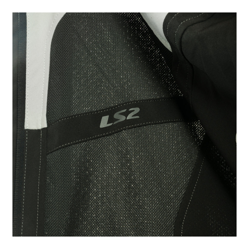 LS2 Bolton Air Man Jacket - Green / Grey