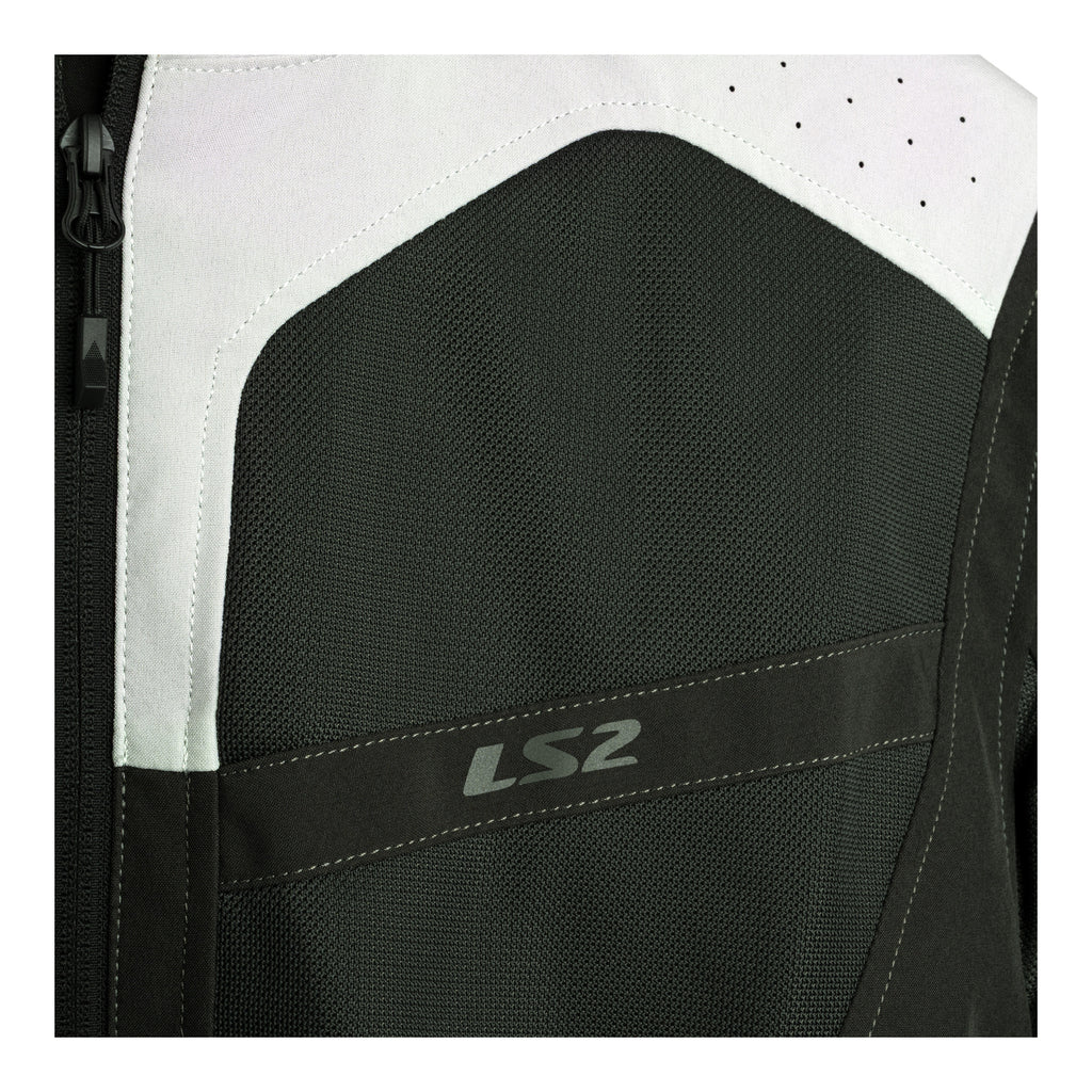 LS2 Bolton Air Man Jacket - Green / Grey