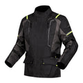 LS2 Narvik Men's Jacket - Grey / Black / Hi-Vis Yellow